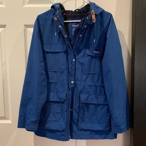 Penfield rain coat blue